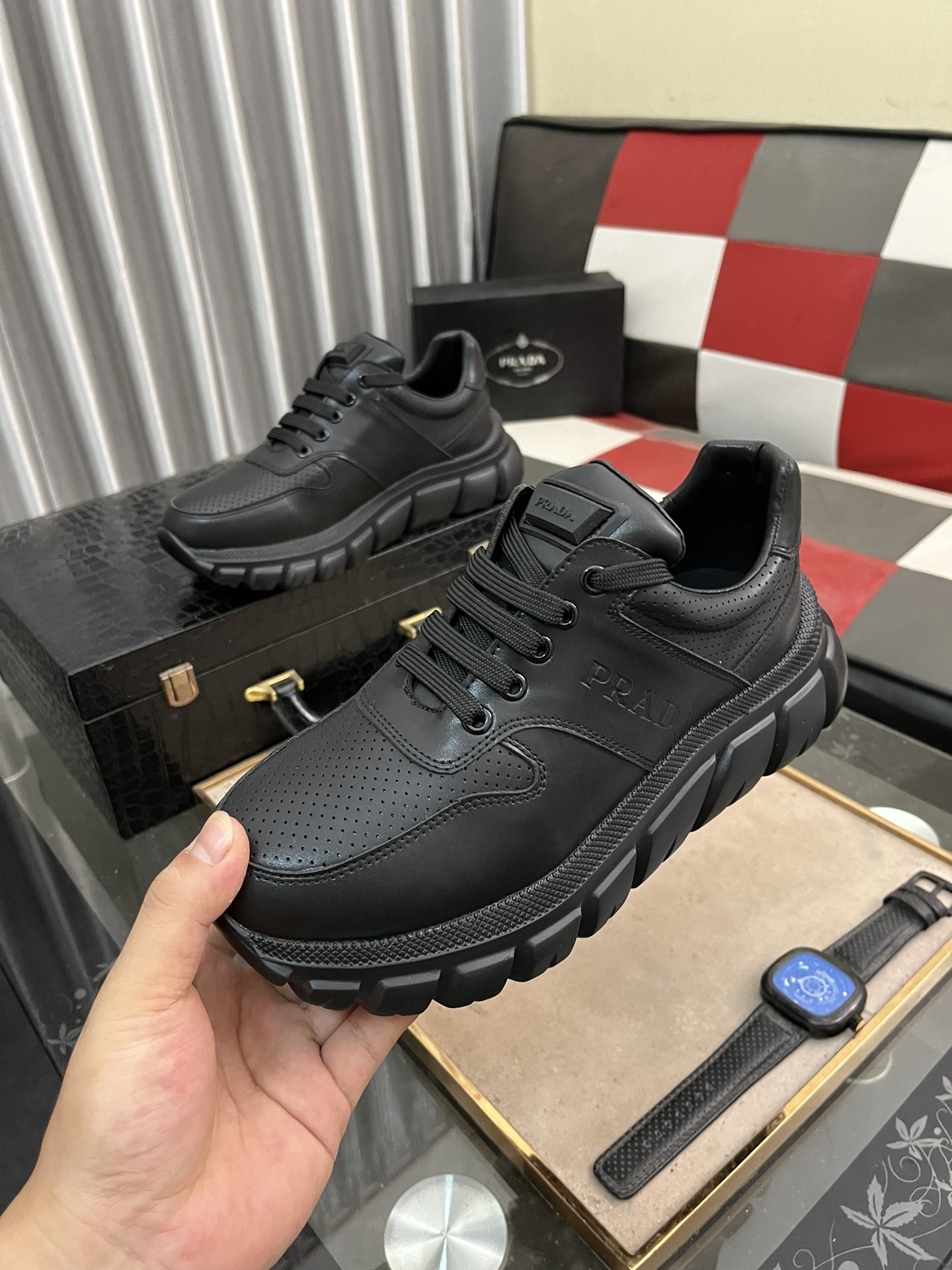 [TOP] PRADA Shoes - Black