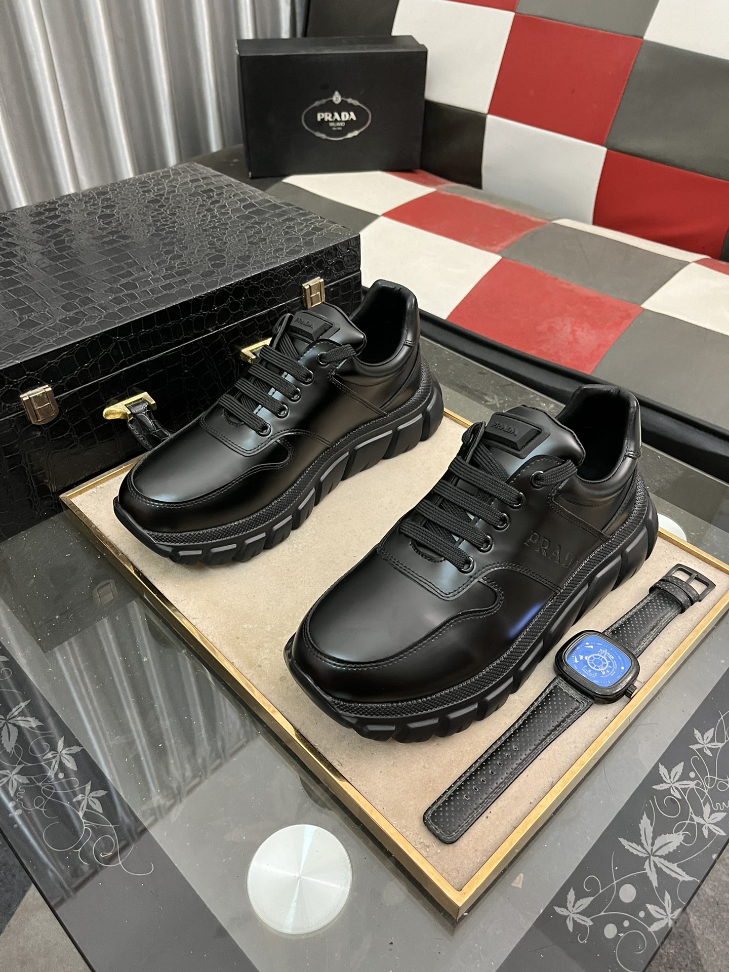 [TOP] PRADA Shoes - Black