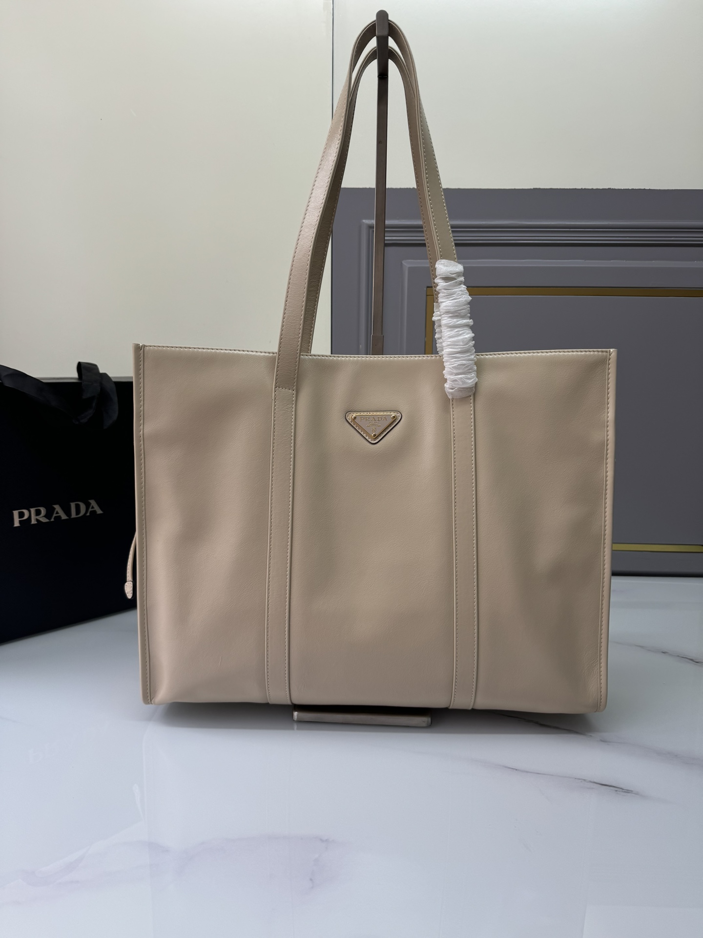[TOP] PRADA Leather Tote Bag 39Ｘ31Ｘ10CM - 3 Colour