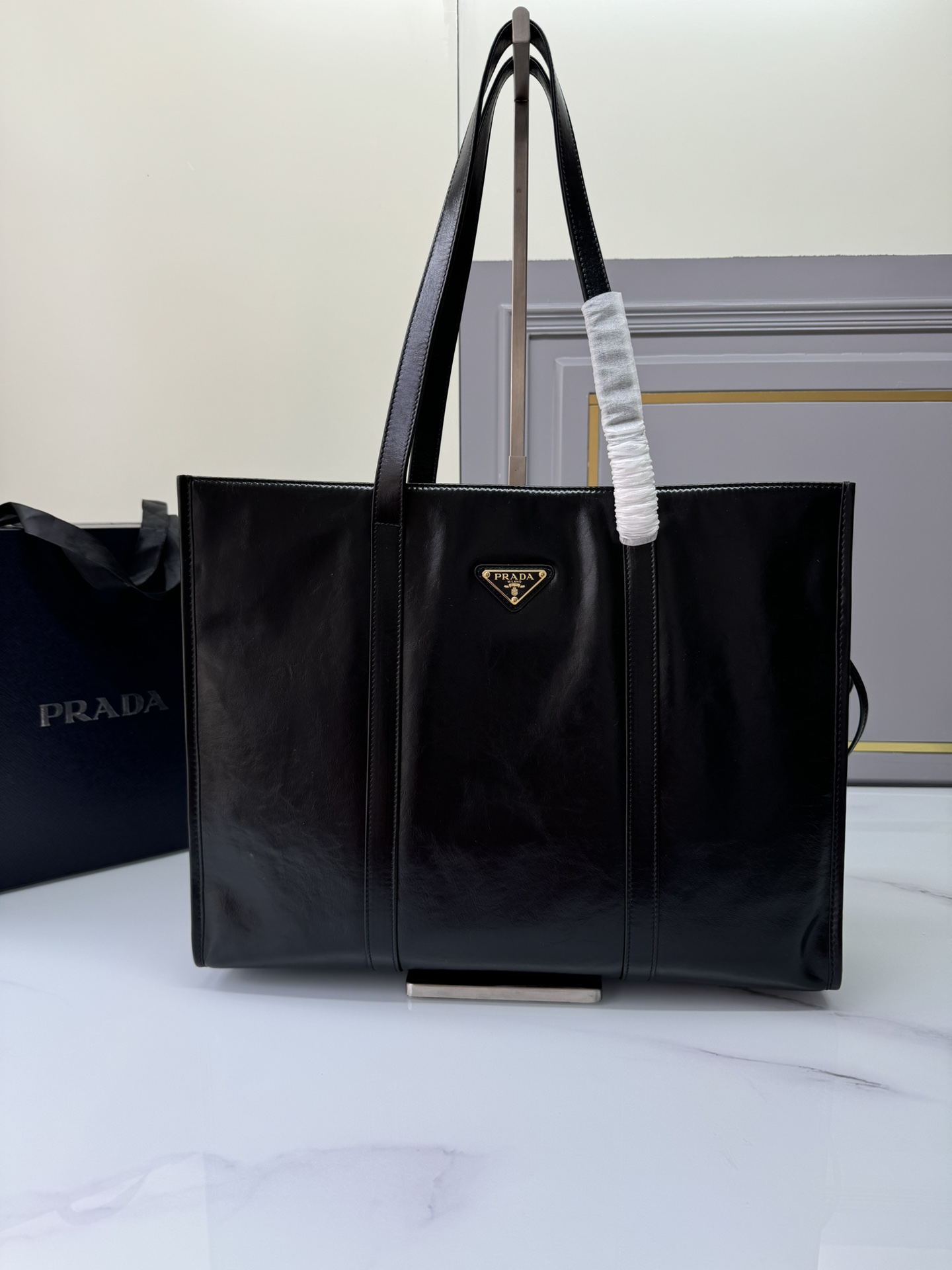 [TOP] PRADA Leather Tote Bag 39Ｘ31Ｘ10CM - 3 Colour