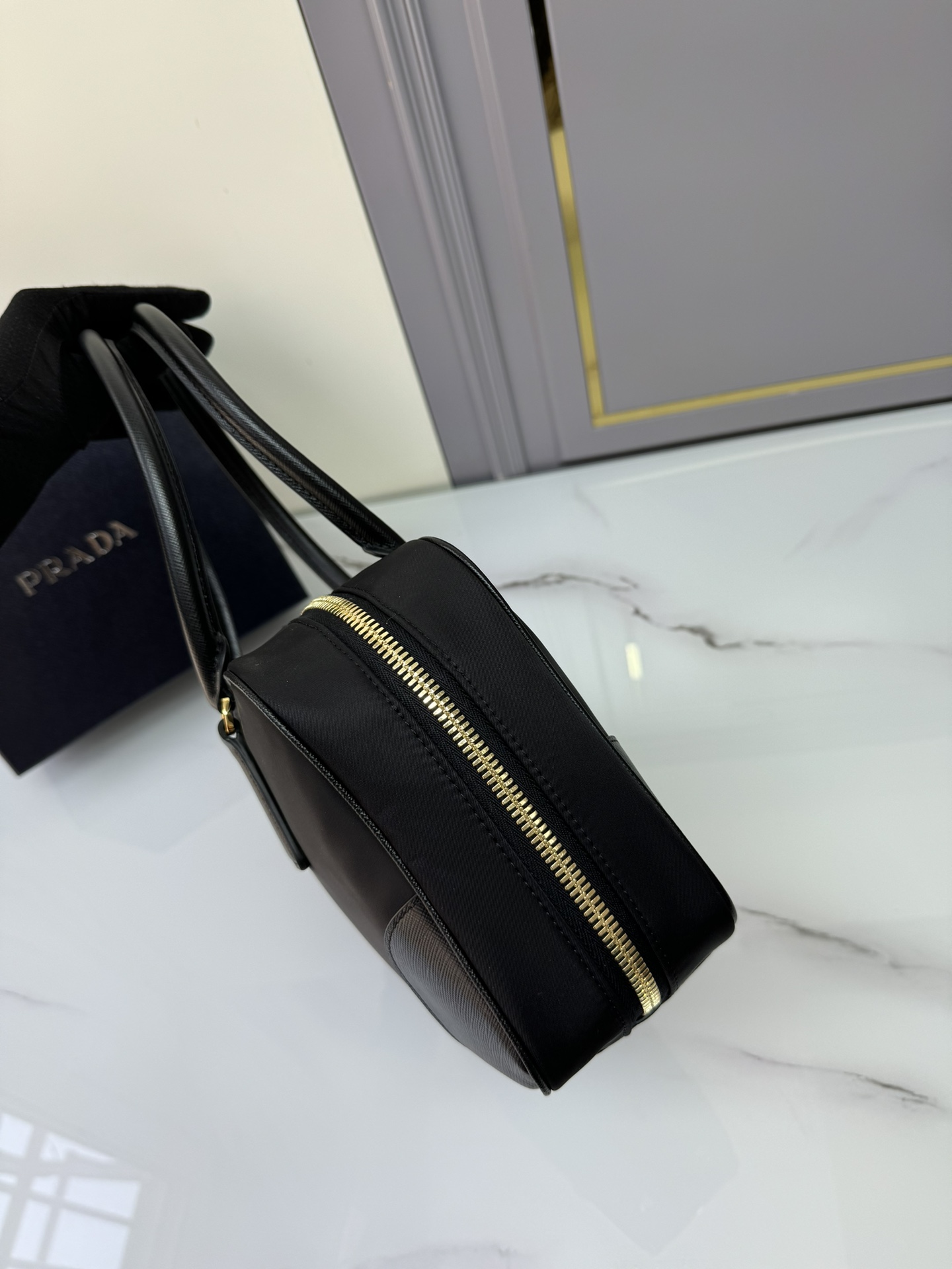 [Top] PRADA Nylon Antique Bag 25x14.5x7.5cm /30x17.5x9cm - 3 Colour