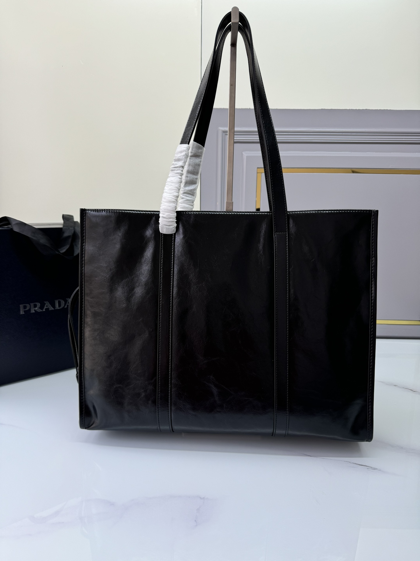 [TOP] PRADA Leather Tote Bag 39Ｘ31Ｘ10CM - 3 Colour