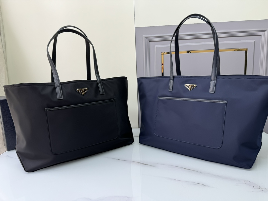 [TOP] PRADA Nylon Tote Bag 43x31x15cm - 2 Colour