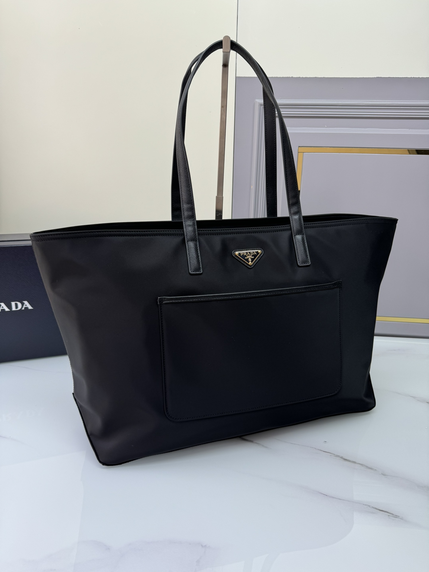 [TOP] PRADA Nylon Tote Bag 43x31x15cm - 2 Colour