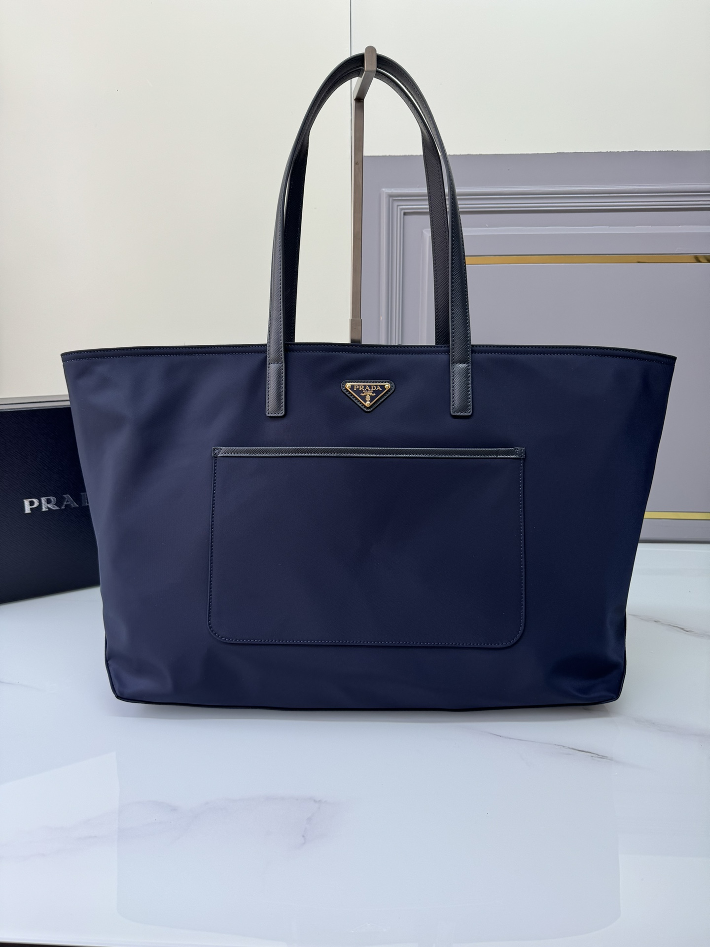 [TOP] PRADA Nylon Tote Bag 43x31x15cm - 2 Colour