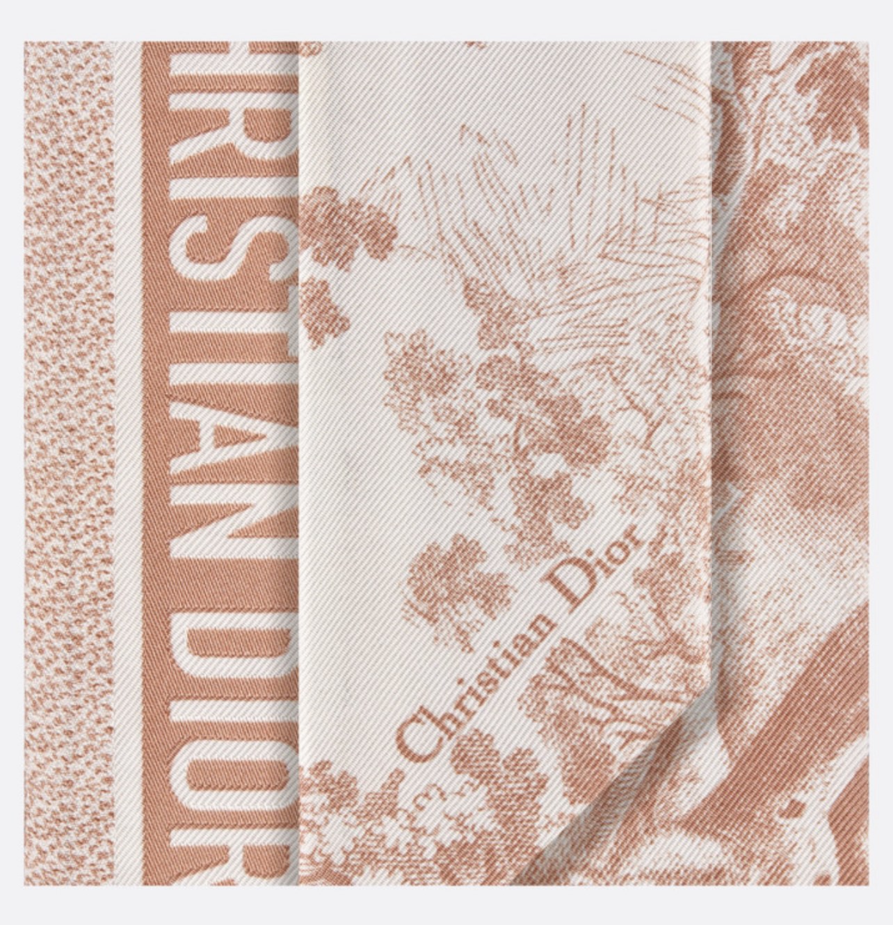 [TOP] Christian Dior Twilly Scarf 6x105cm - Pink