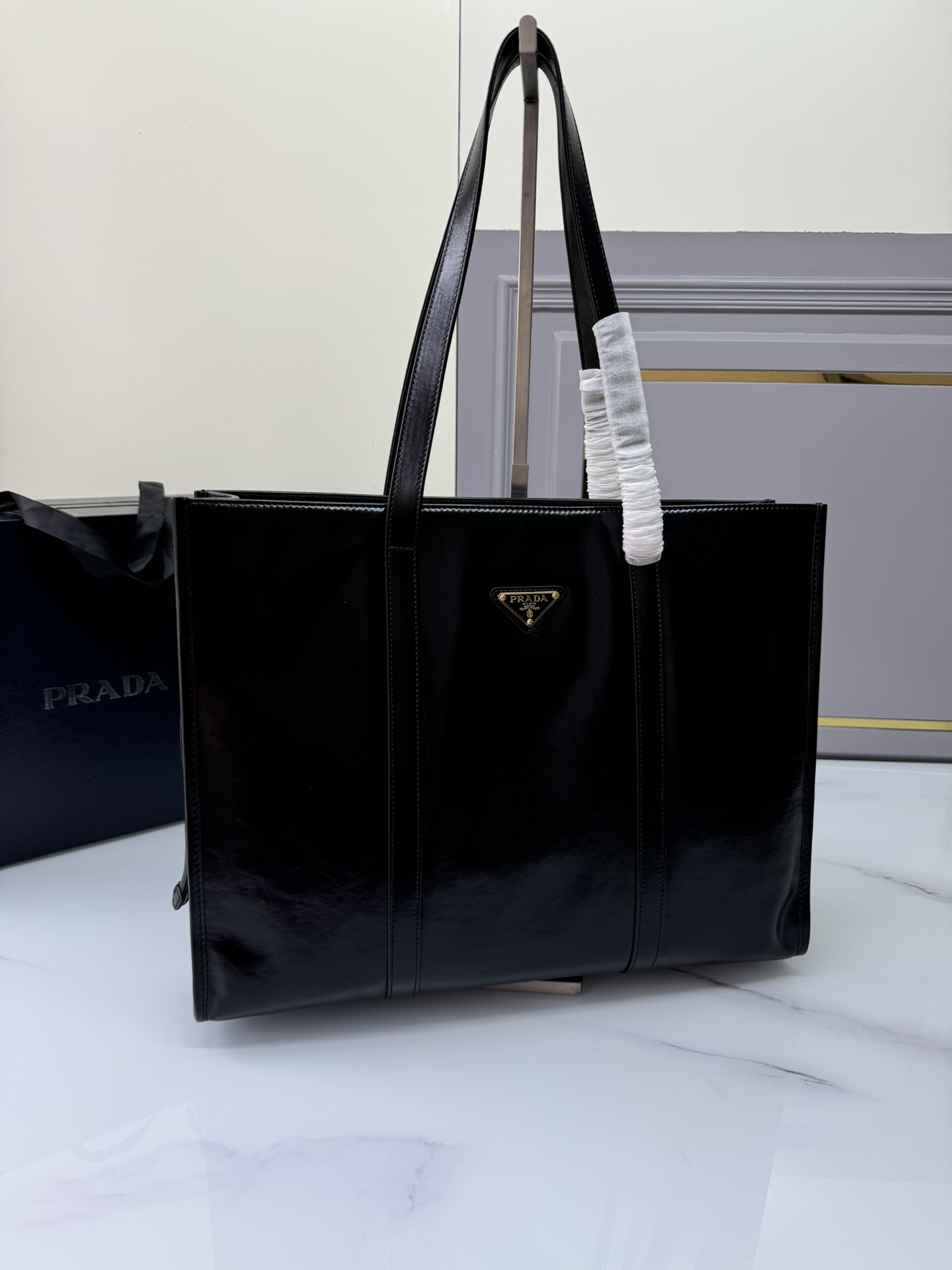 [TOP] PRADA Leather Tote Bag 39Ｘ31Ｘ10CM - 3 Colour