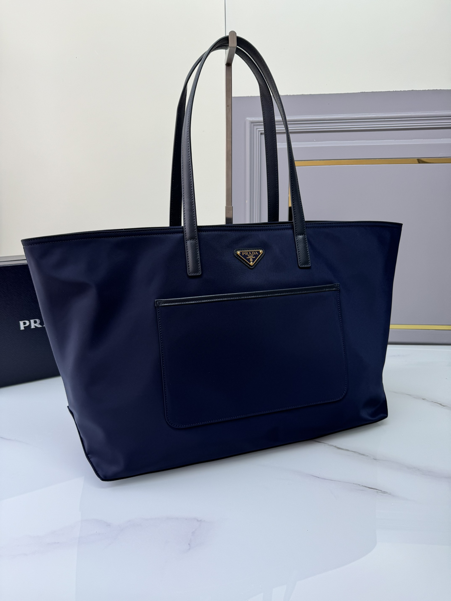 [TOP] PRADA Nylon Tote Bag 43x31x15cm - 2 Colour