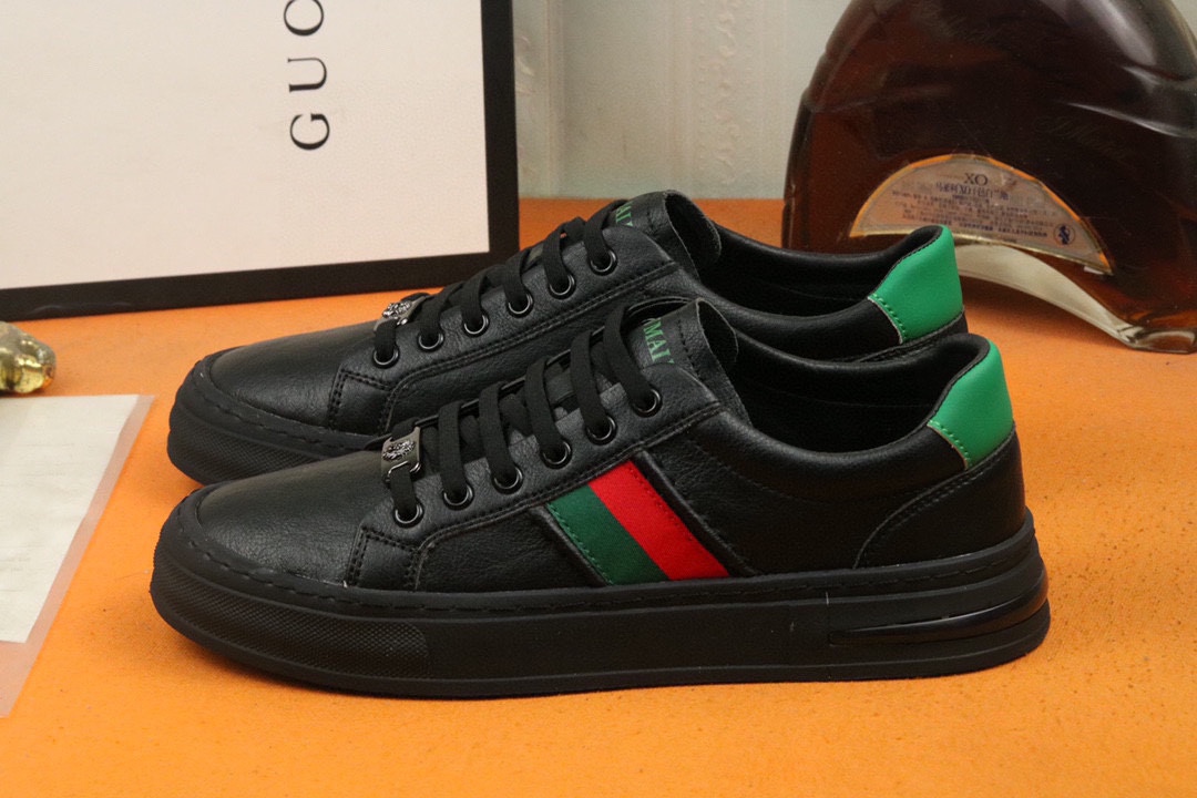 [TOP] GUCCI Men's Casual Sports Shoes - 2 Colors