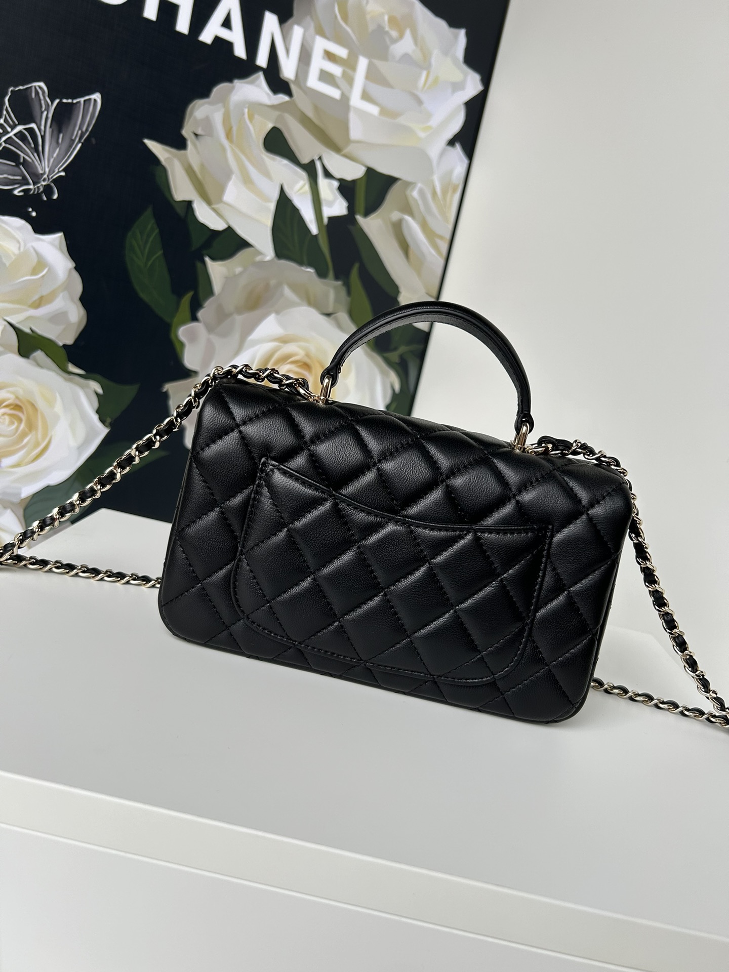 [TOP] CHANEL 21K Mini CF Handle Bag 20x12x6cm - 17 Colors - 711 Luxury