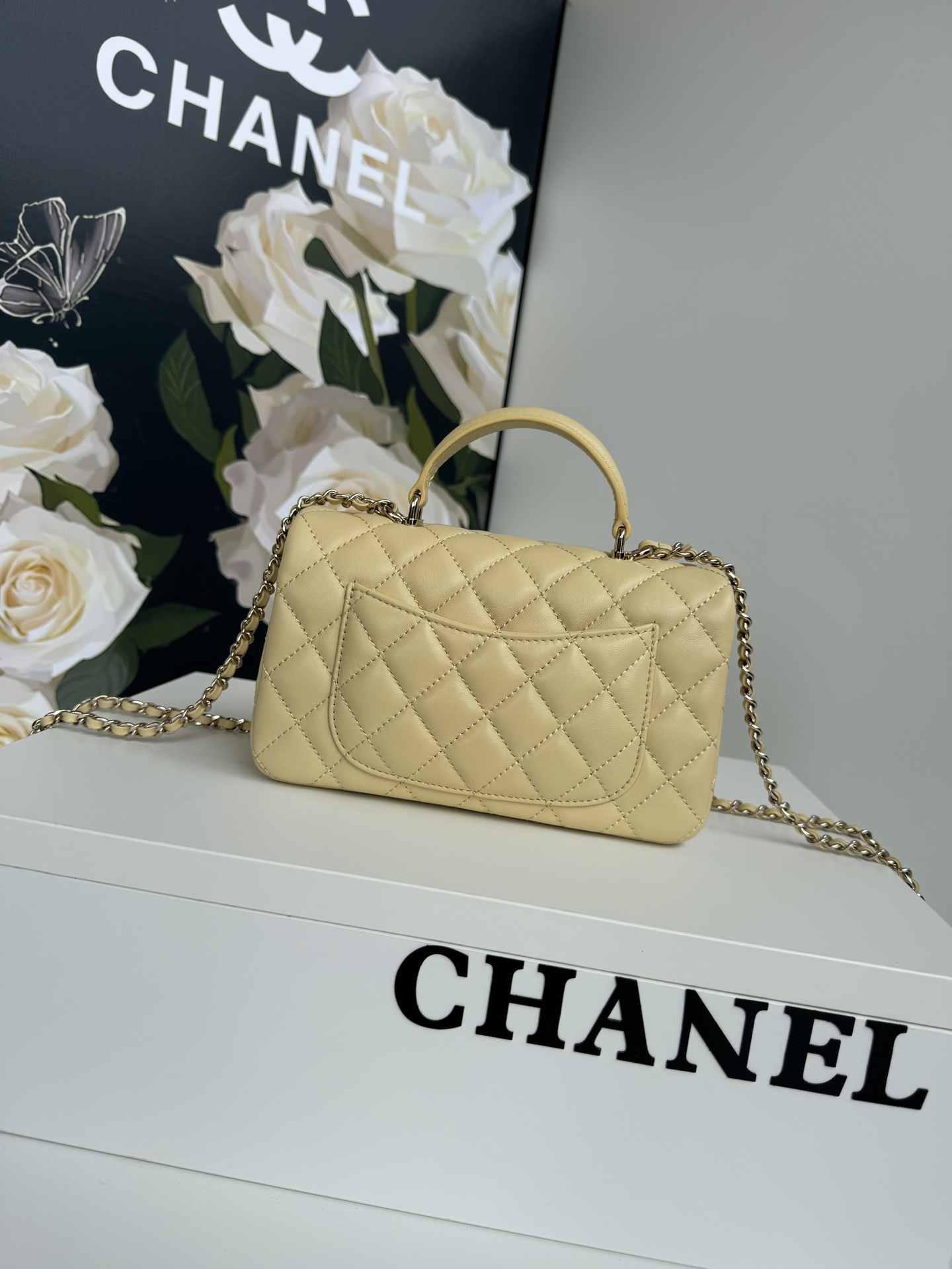[TOP] CHANEL 21K Mini CF Handle Bag 20x12x6cm - 17 Colors - 711 Luxury