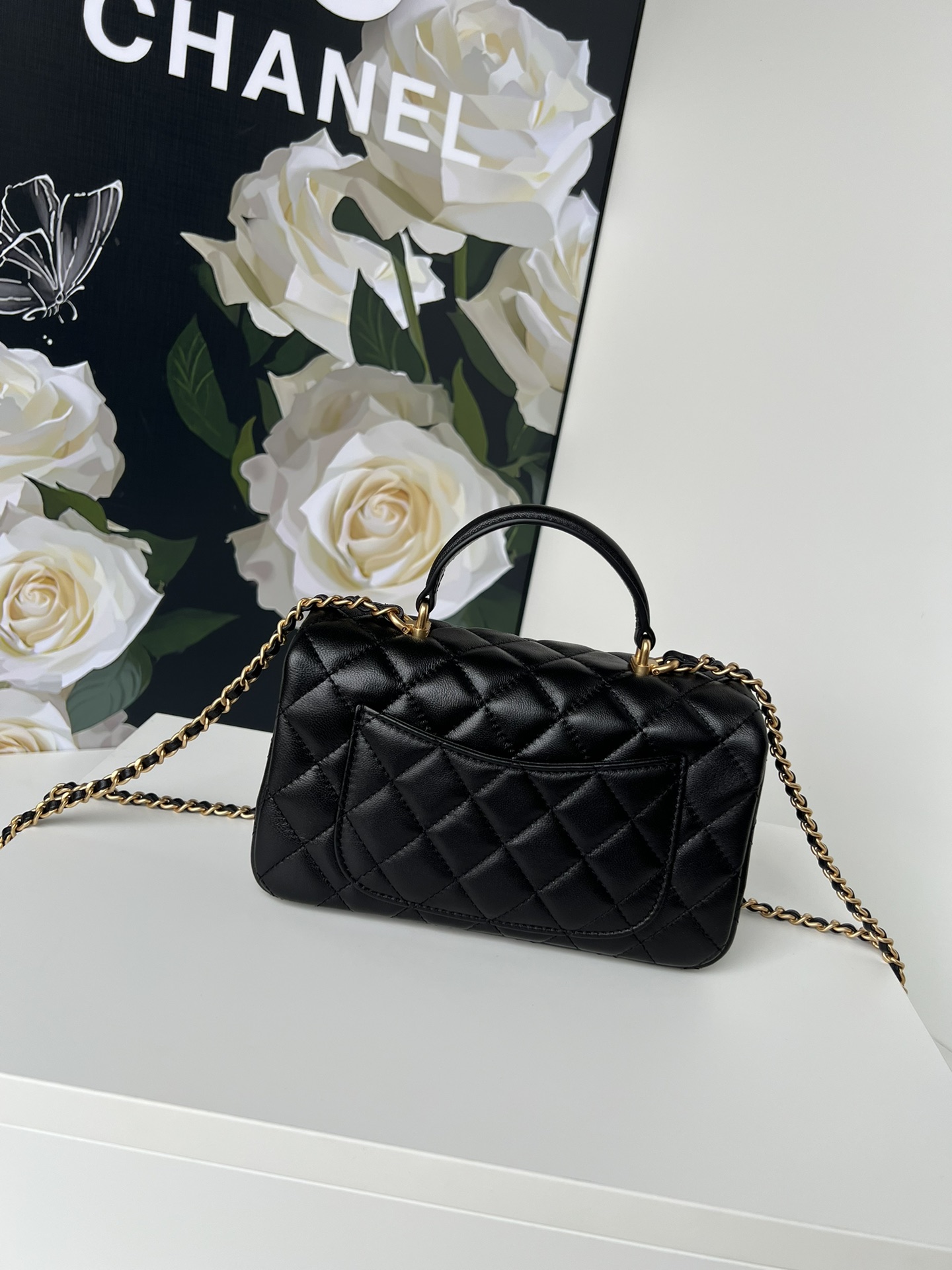 [TOP] CHANEL 21K Mini CF Handle Bag 20x12x6cm - 17 Colors - 711 Luxury