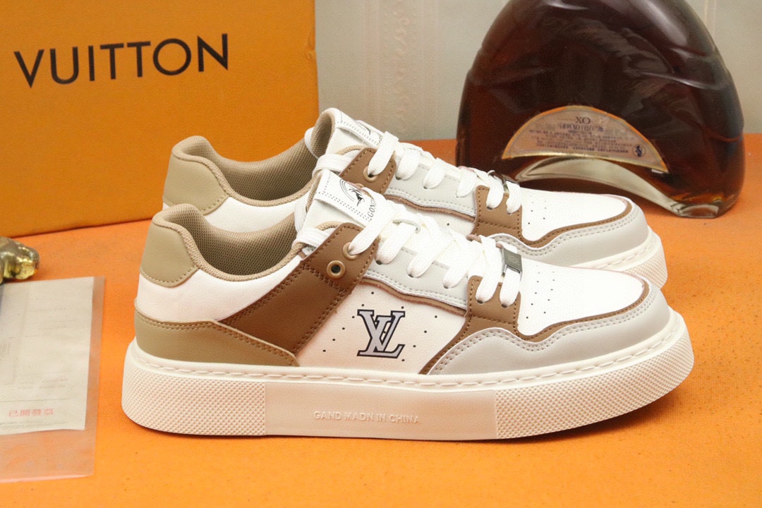[TOP] Louis Vuitton LV New Casual Men's Shoes - 2 Colors