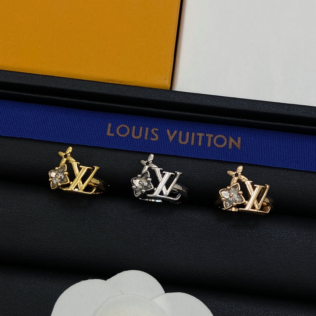 [TOP] Louis Vuitton LV Flower Ring-3 Colors