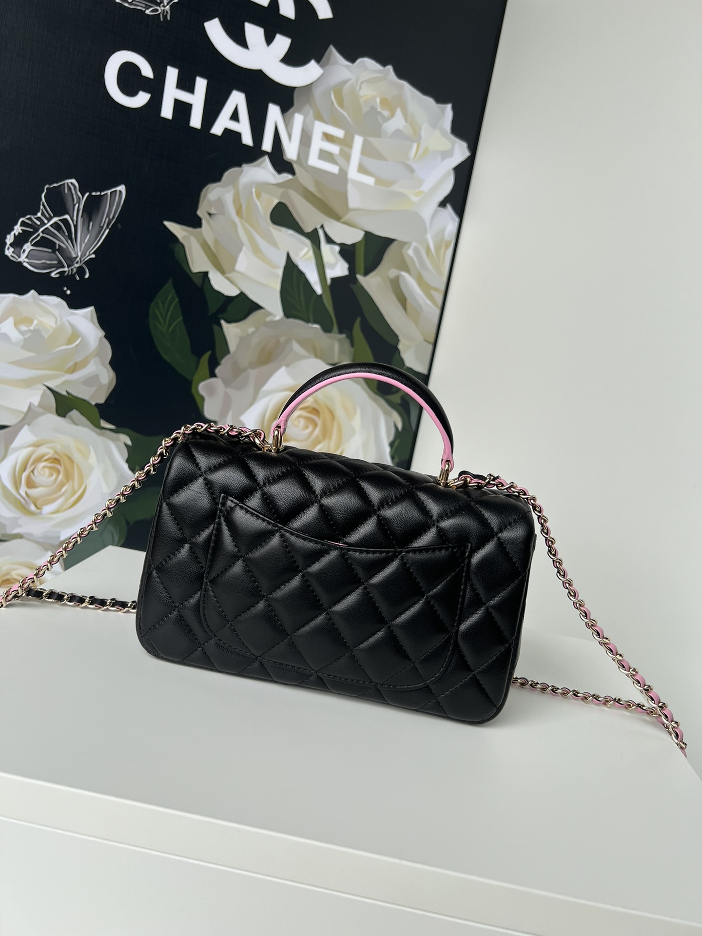 [TOP] CHANEL 21K Mini CF Handle Bag 20x12x6cm - 17 Colors - 711 Luxury