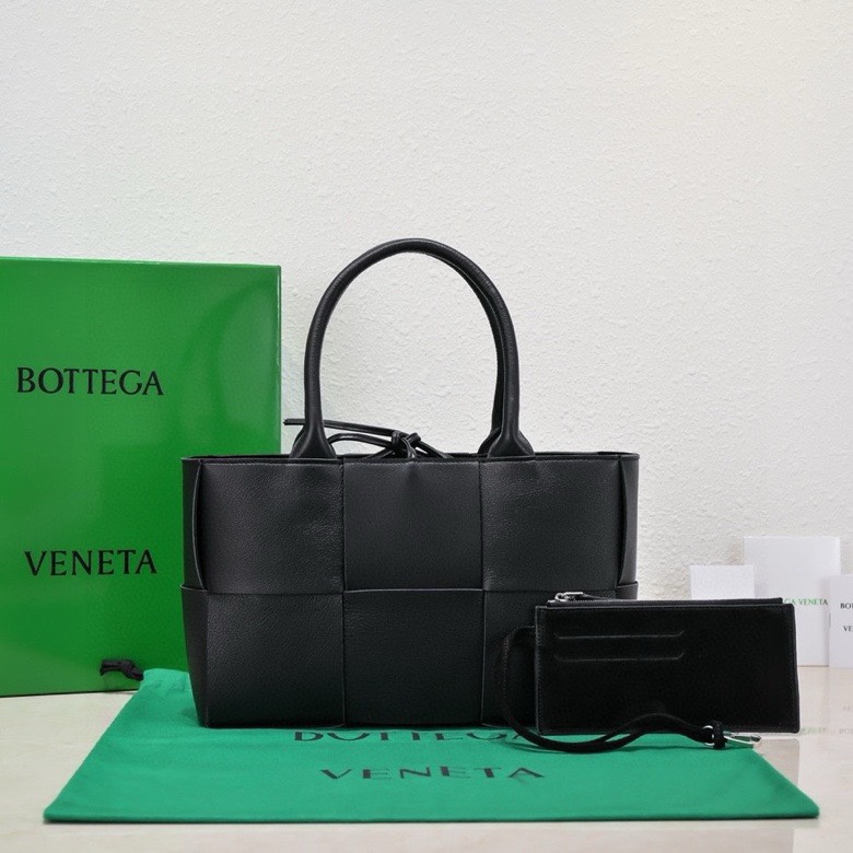 [TOP] Bottega Veneta BV Tote Bag 30*20*11.5cm- Black
