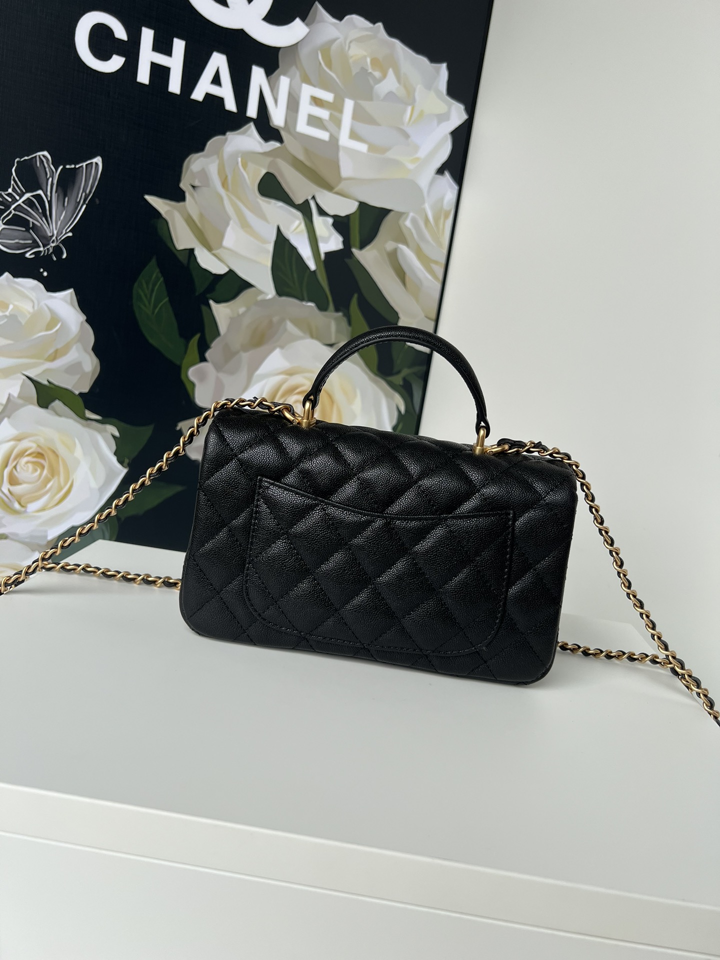 [TOP] CHANEL 21K Mini CF Handle Bag 20x12x6cm - 17 Colors - 711 Luxury