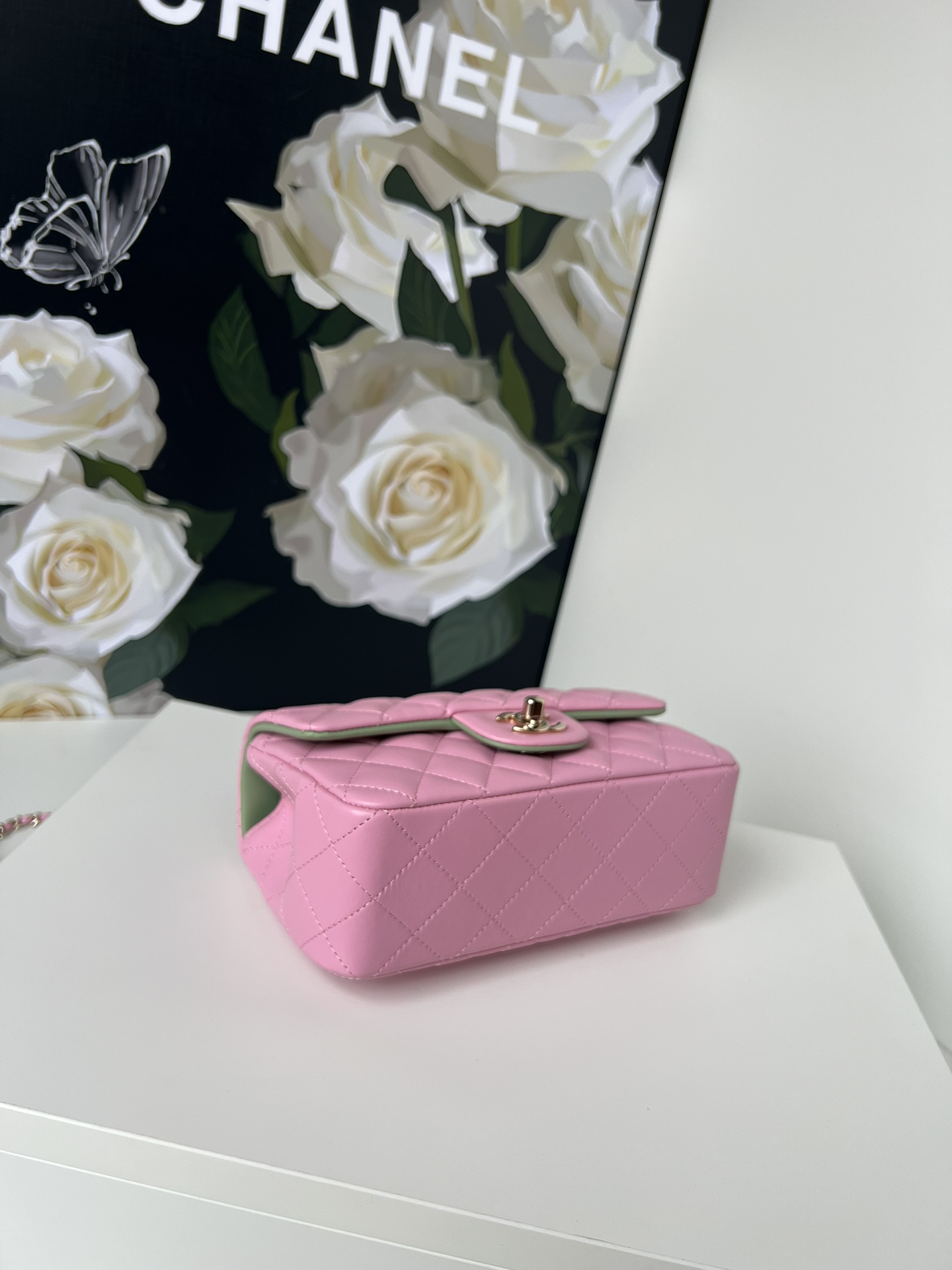 [TOP] CHANEL 21K Mini CF Handle Bag 20x12x6cm - 17 Colors - 711 Luxury
