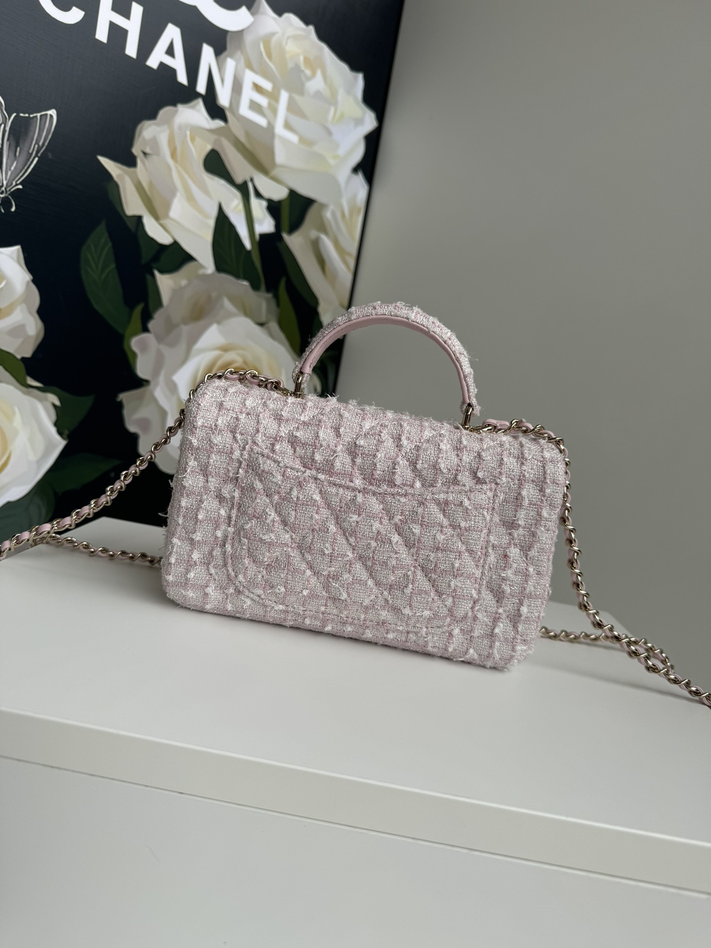 [TOP] CHANEL 21K Mini CF Handle Bag 20x12x6cm - 17 Colors - 711 Luxury