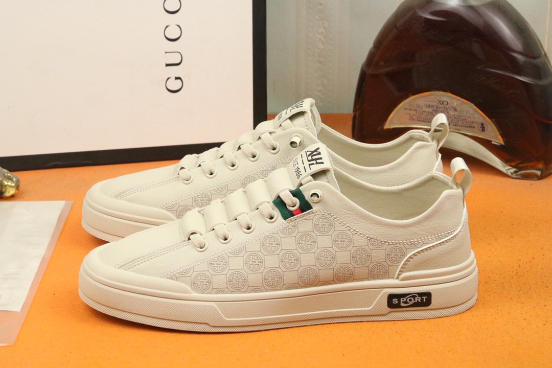 [TOP] GUCCI Men's Casual Sports Shoes - 2 Colors