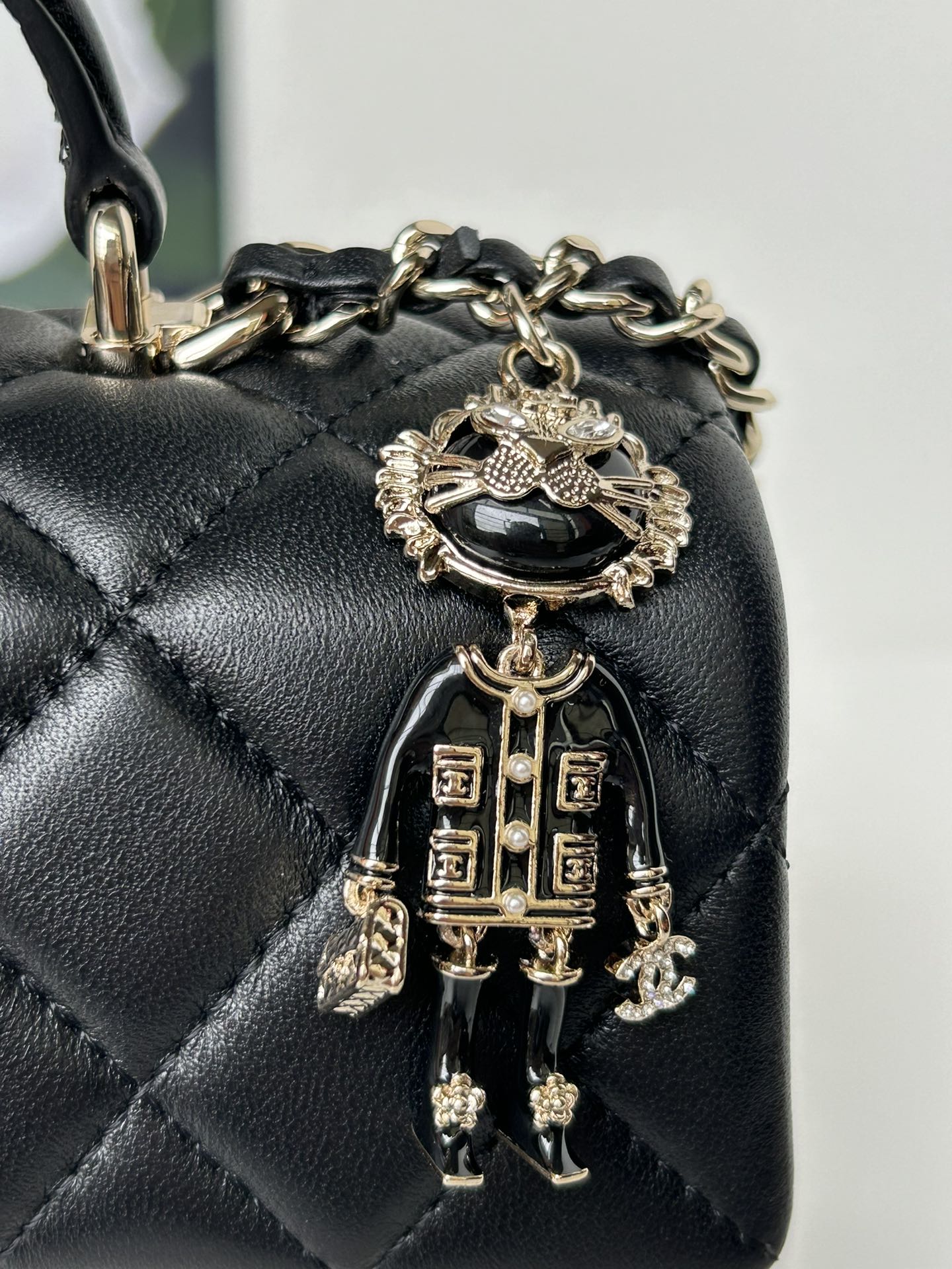[TOP] CHANEL 21K Mini CF Handle Bag 20x12x6cm - 17 Colors - 711 Luxury