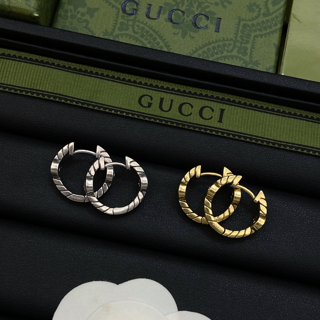[TOP] GUCCI Earrings - 2 Colour