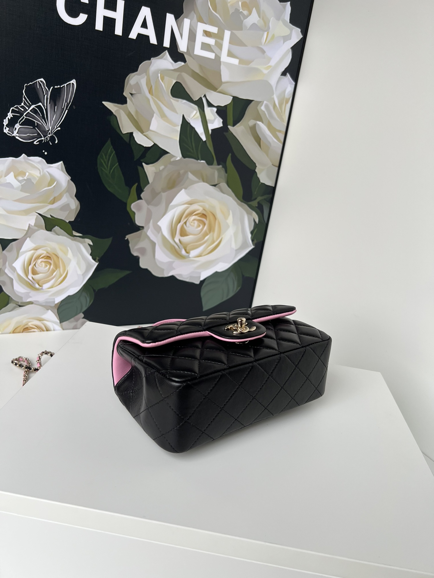 [TOP] CHANEL 21K Mini CF Handle Bag 20x12x6cm - 17 Colors - 711 Luxury