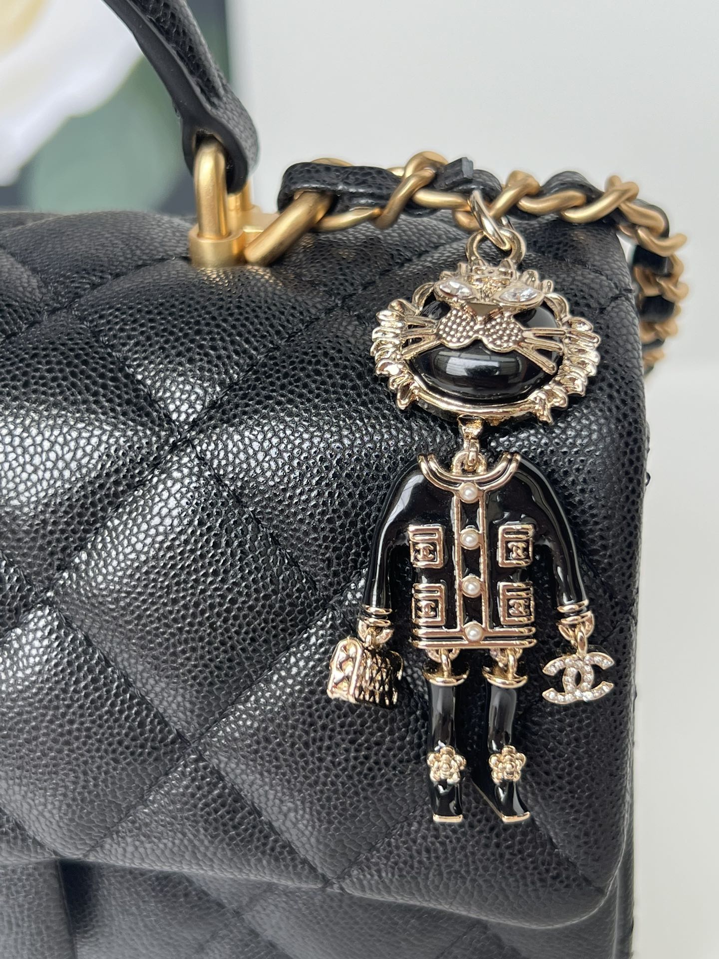 [TOP] CHANEL 21K Mini CF Handle Bag 20x12x6cm - 17 Colors - 711 Luxury