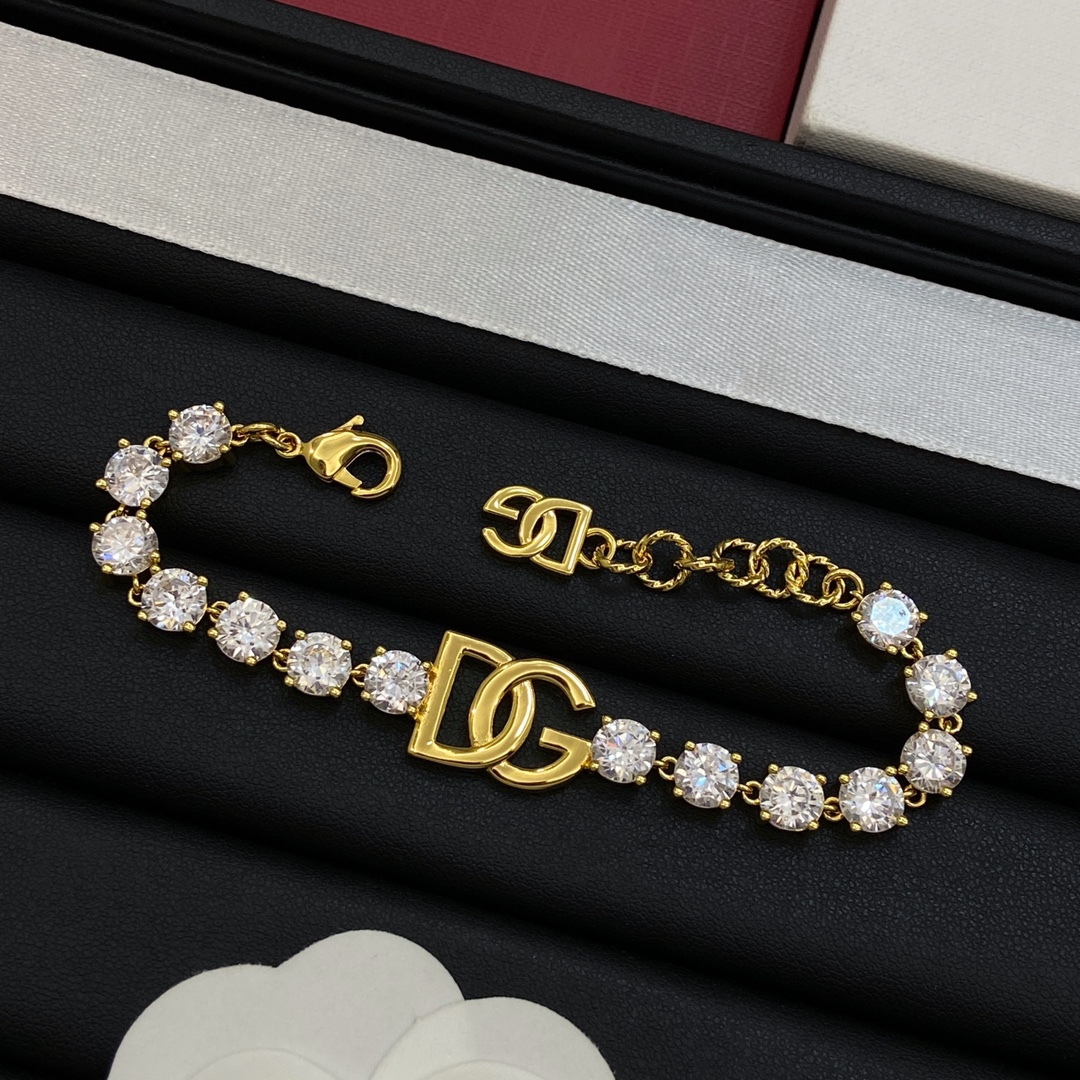 [TOP] Dolce & Gabbana D&G Necklaces + Bracelets - Gold