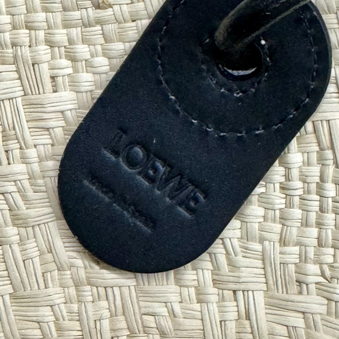 [TOP] LOEWE Anagram Basket Bag in Iraca Palm and Calfskin 34*13*16.5CM - 2 Colour