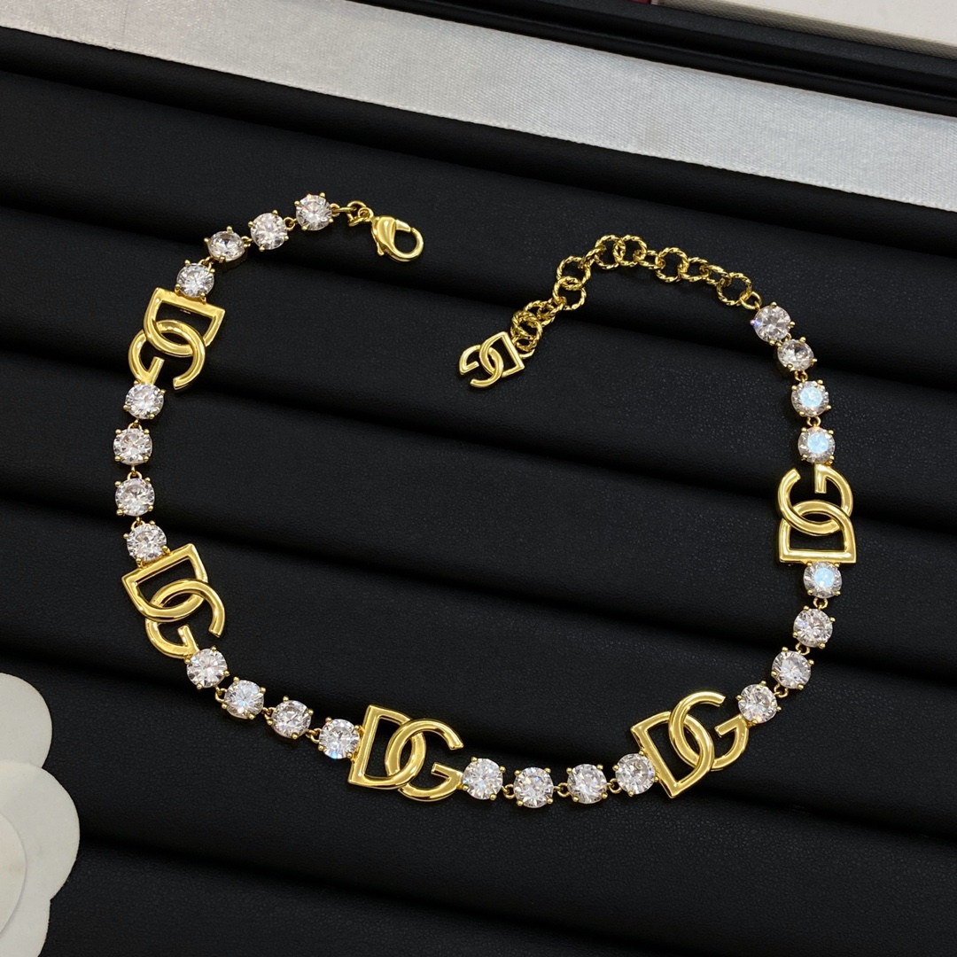 [TOP] Dolce & Gabbana D&G Necklaces + Bracelets - Gold