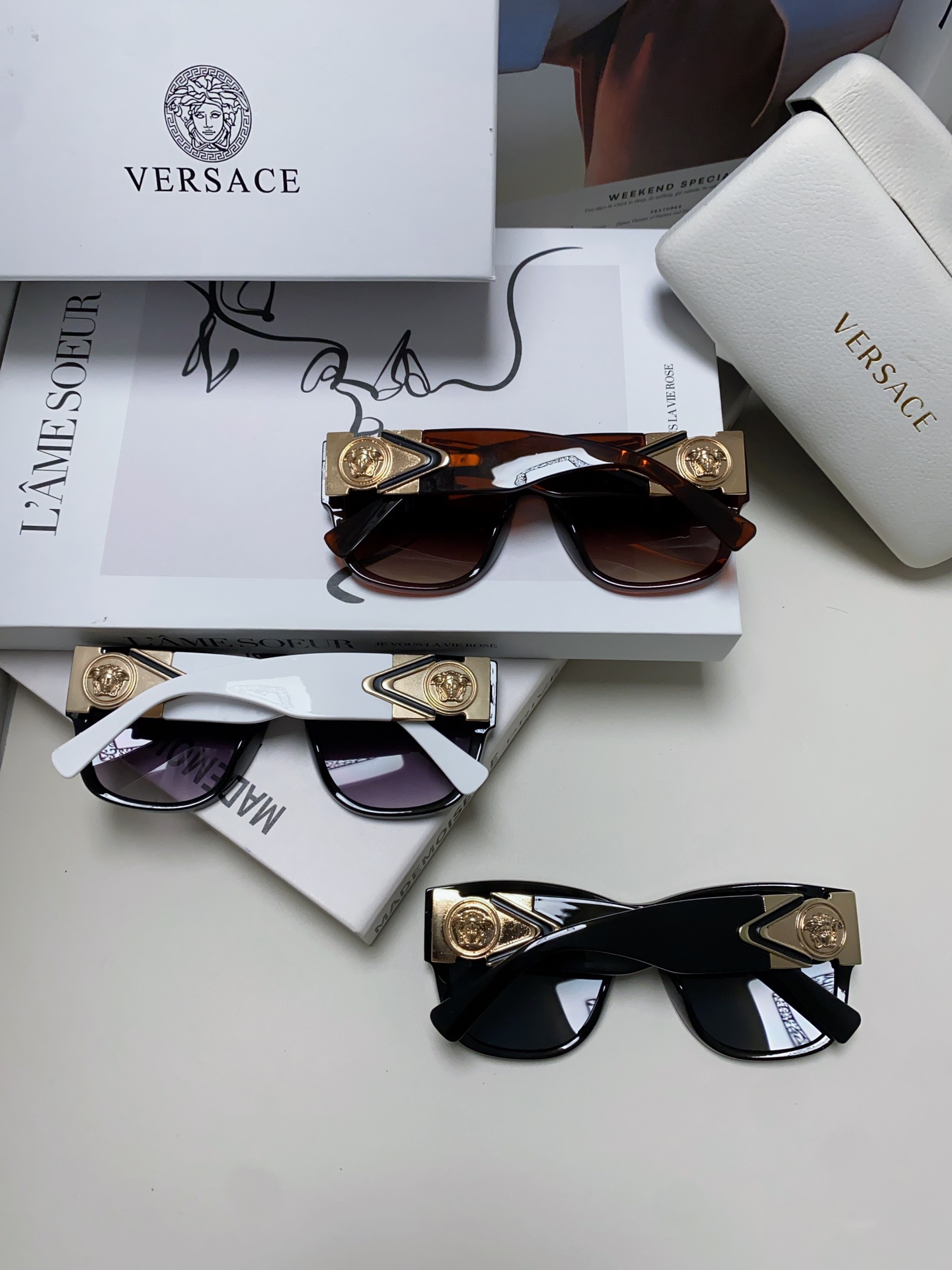 [TOP] VERSACE Sunglasses - 3 Colors