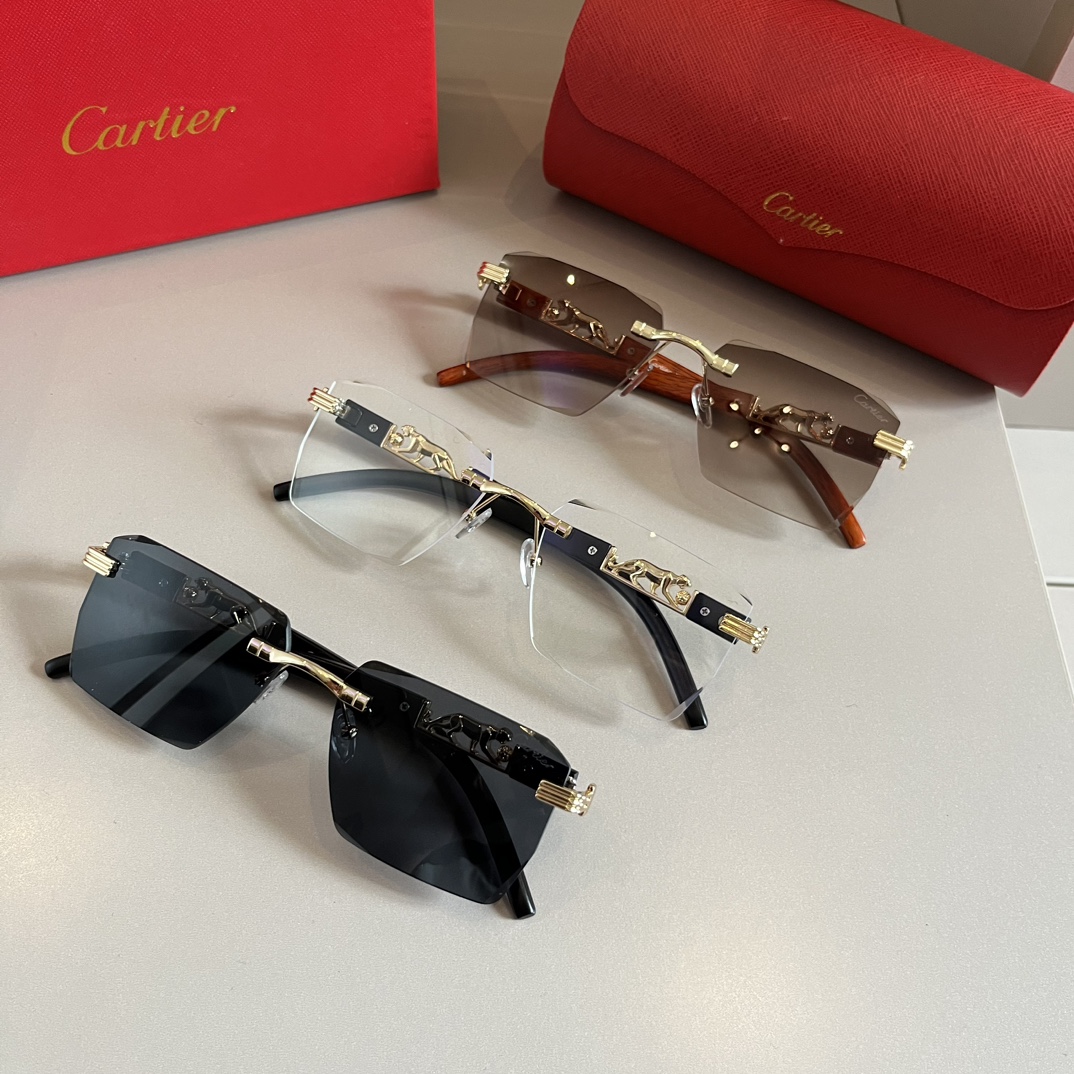 [TOP] Cartier Sunglasses - 3 Color