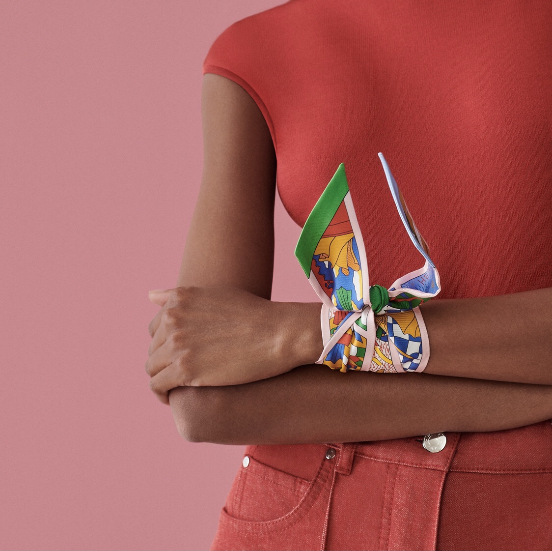 [TOP] HERMES Factory Suite Twilly Scarf 86 x 5 cm - 4 Colours