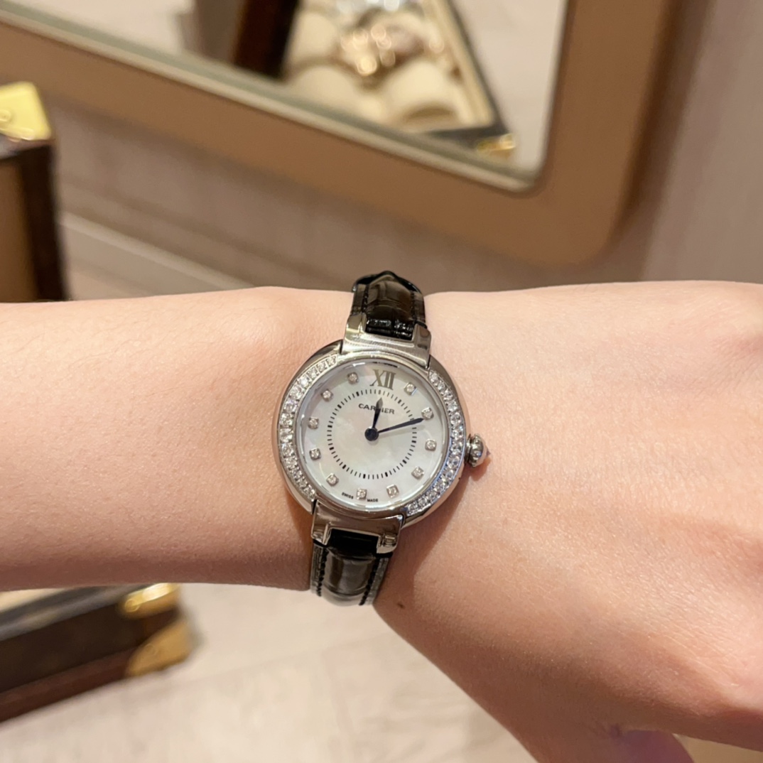 [TOP] Cartier Watch 30 mm -  Black