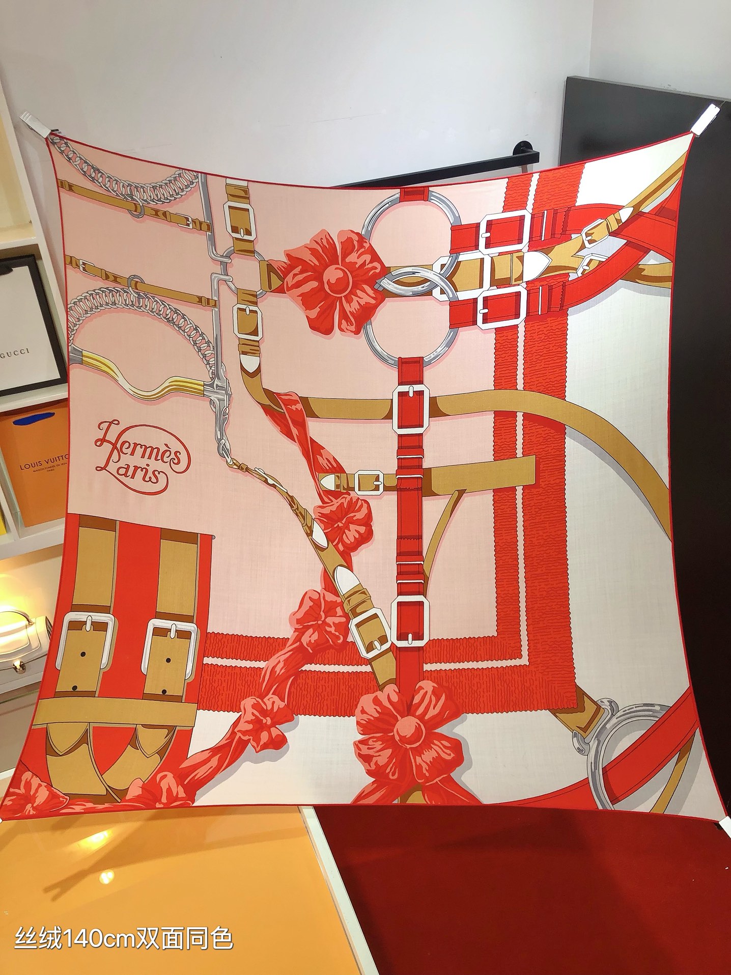 [TOP] HERMES Square Scarf 140 x 140 cm - 3 Colours