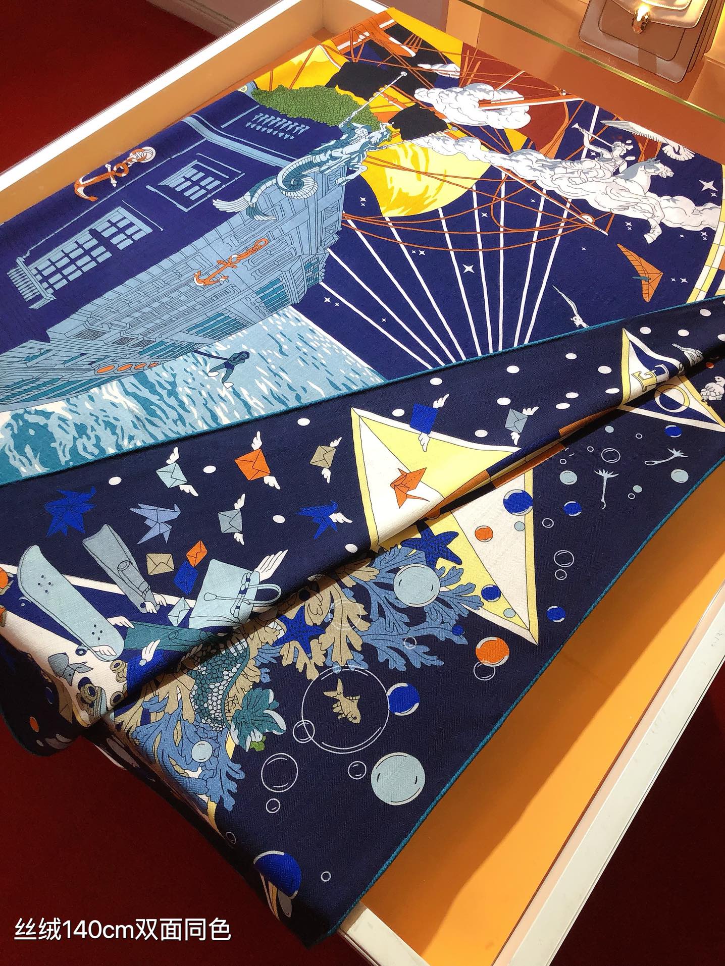 [TOP] HERMES Square Scarf 140 x 140 cm - 3 Colours