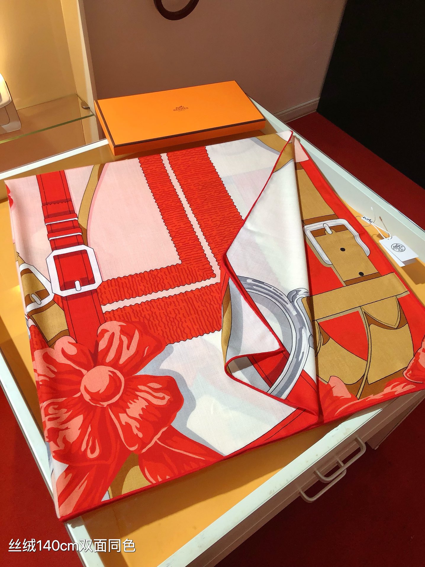 [TOP] HERMES Square Scarf 140 x 140 cm - 3 Colours