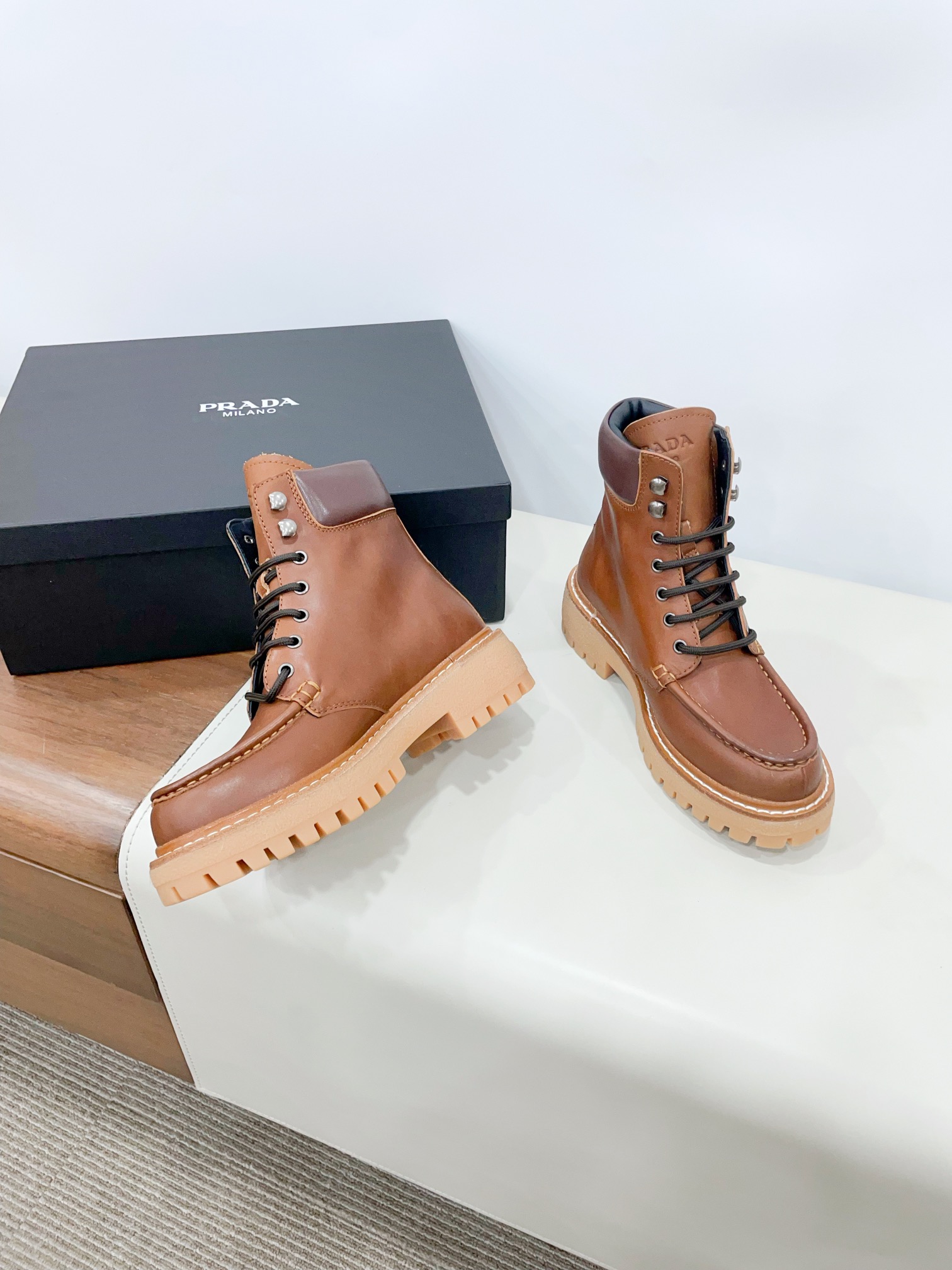 [TOP] PRADA Martin Boots - 3 Color