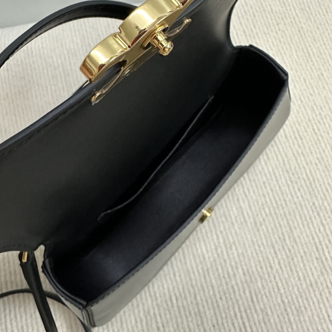 [TOP] CELINE Triomphe Bag Glossy Cow Leather Handbag 20*11.5*5cm - 3 Colour