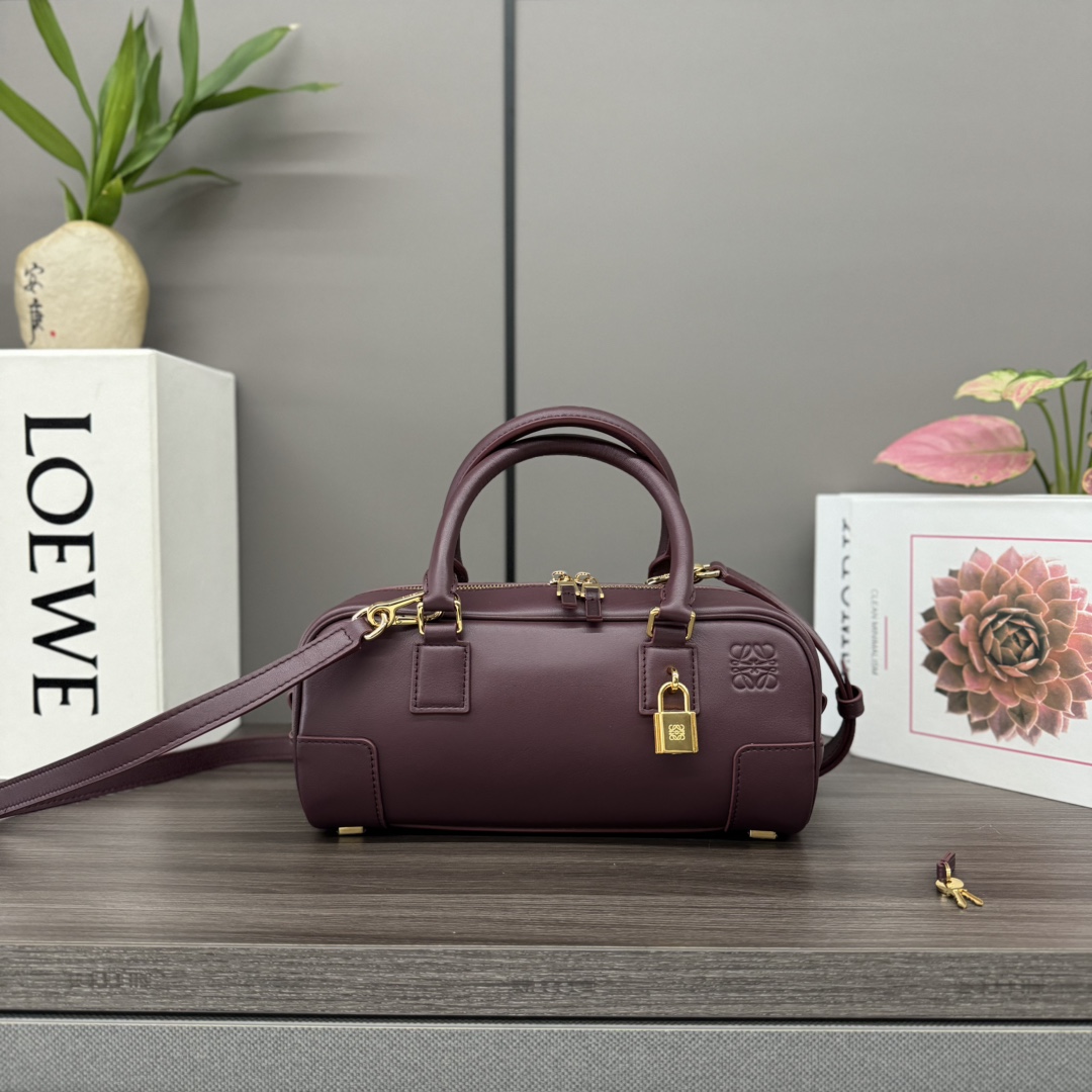 [TOP] LOEWE Amazona Bags Bowling Bag 23*10*11CM - 5 Colour