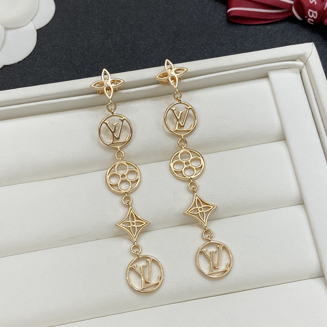 [TOP] Louis Vuitton LV Earrings - 3 Colour