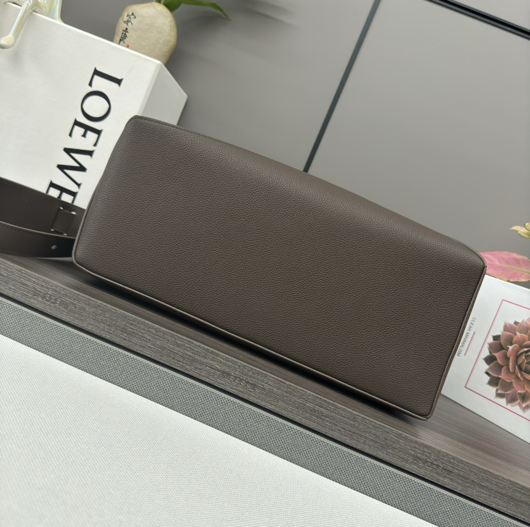 [TOP] LOEWE Puzzle Bag Cow Leather 33*14.7*21.5cm - Brown