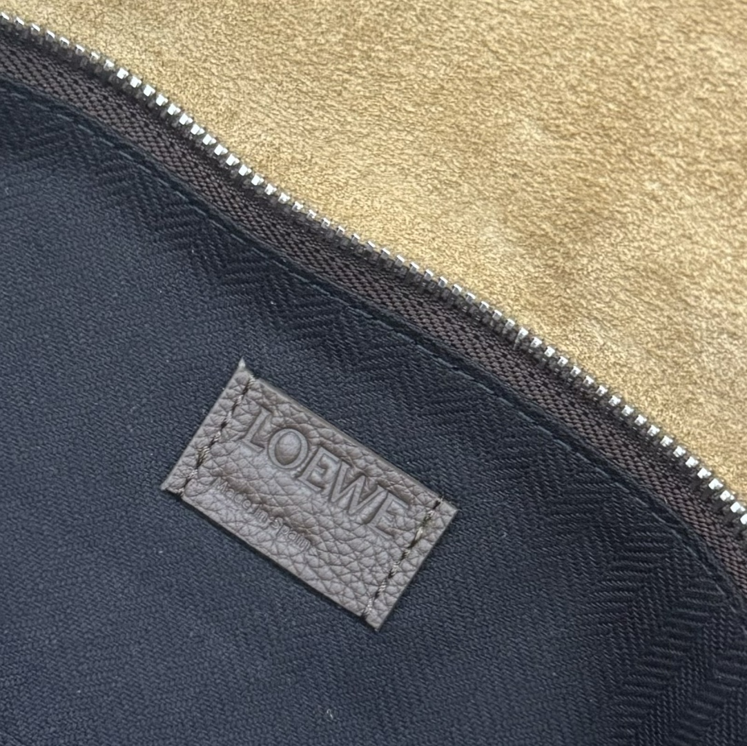 [TOP] LOEWE Puzzle Bag Cow Leather 33*14.7*21.5cm - Brown