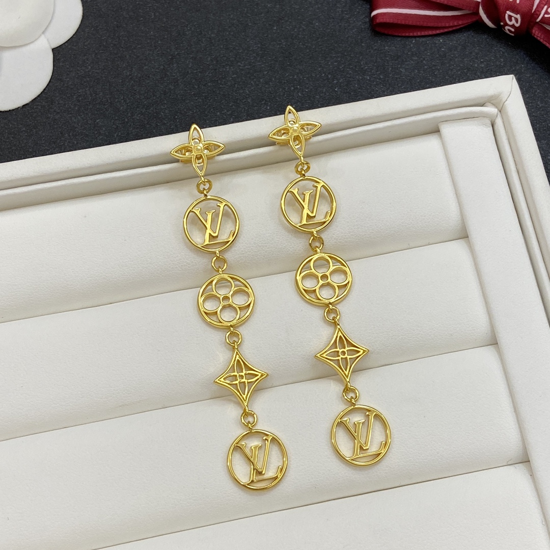 [TOP] Louis Vuitton LV Earrings - 3 Colour
