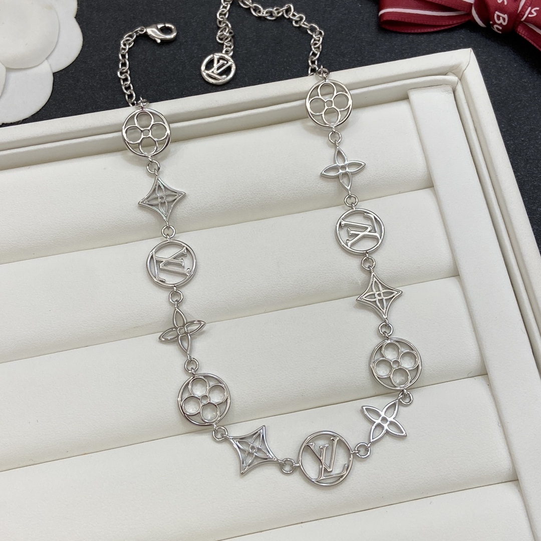 [TOP] Louis Vuitton LV Necklaces - 2 Colour - 711 Luxury