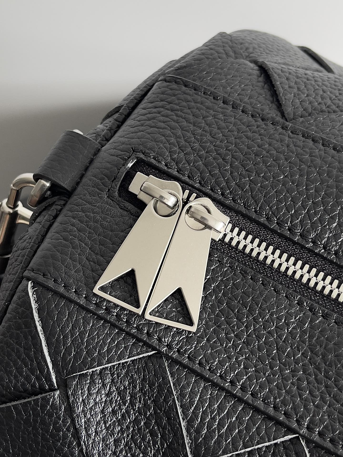 [TOP] Bottega Veneta BV Woven Large Travel Bag 50x27x24cm - Black