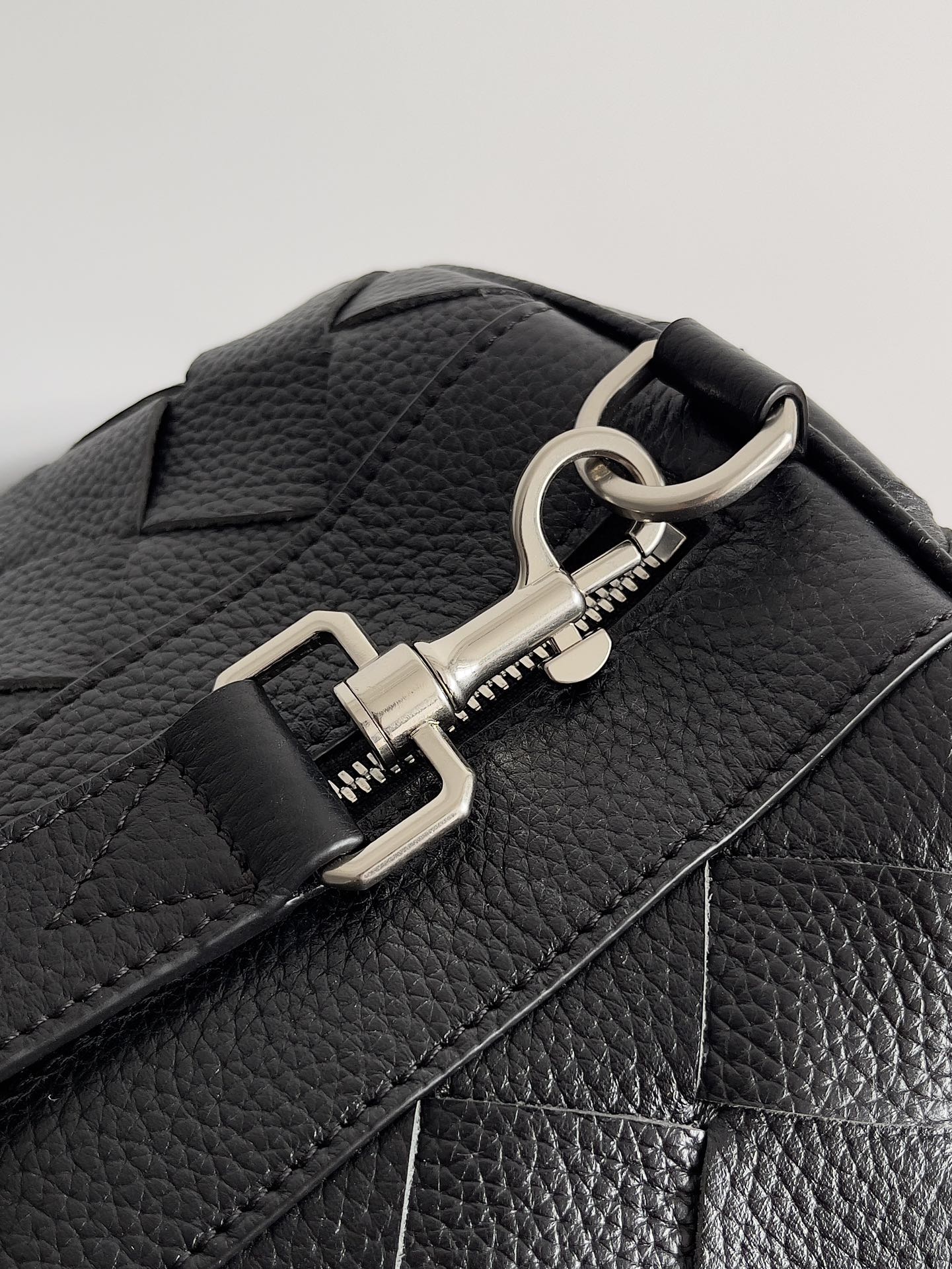 [TOP] Bottega Veneta BV Woven Large Travel Bag 50x27x24cm - Black