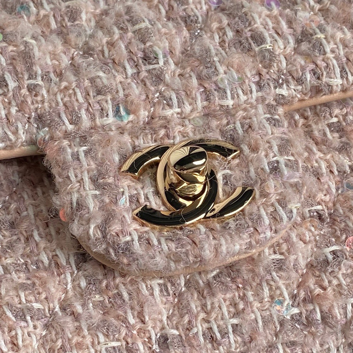 [TOP] CHANEL Flap Bag 20/25cm - Pink