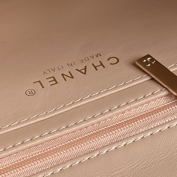 [TOP] CHANEL Flap Bag 20/25cm - Pink